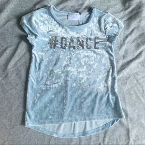 Place #Dance Velvet Shirt - S 5/6